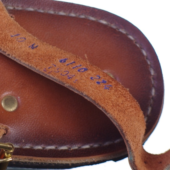Mens Size 10 Leather Sandals New Old Stock SEARS main image 5